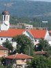 Панорама на Малко Търново с католическия храм. 2009 г.